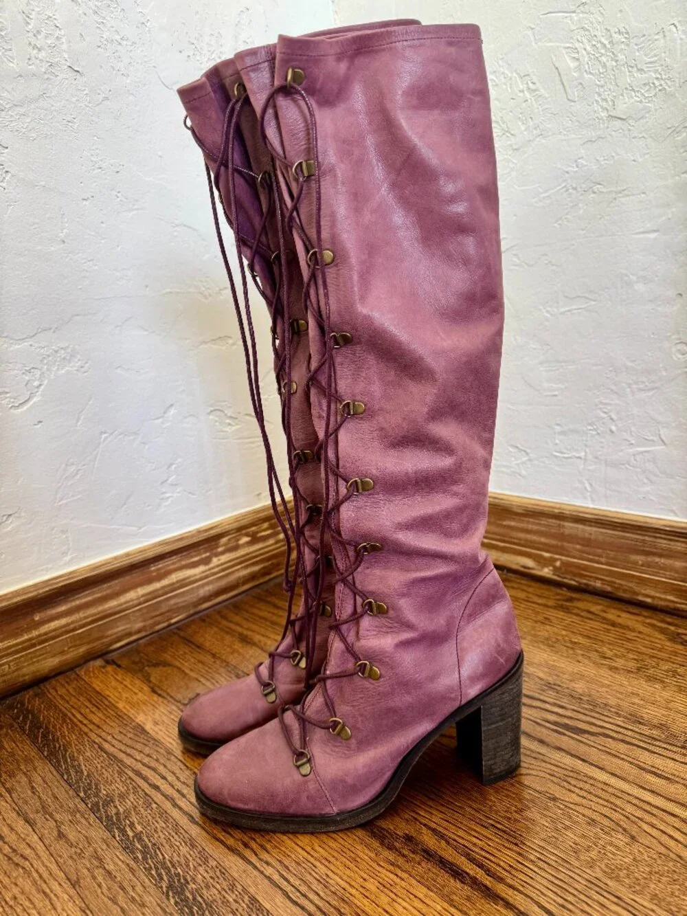 FREE PEOPLE Memphis Lace Up Boot
